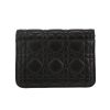Dior  Miss Dior small model  shoulder bag  in black leather cannage - Detail D4 thumbnail