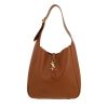 Saint Laurent  5 à 7 small model  handbag  in brown grained leather - 360 thumbnail