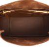 Borsa Saint Laurent  5 à 7 modello piccolo  in pelle martellata marrone - Detail D3 thumbnail
