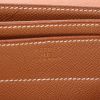 Hermès  Sac à dépêches briefcase  in gold Courchevel leather - Detail D2 thumbnail