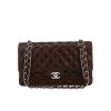 Sac à main Chanel  Timeless Classic en cuir matelassé marron - 360 thumbnail