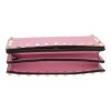 Borsa a tracolla Valentino Garavani  Rockstud in pelle rosa - Detail D1 thumbnail