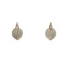 Paire de boucles d'oreilles Pomellato Luna en or rose, pierre de lune et diamants - 360 thumbnail