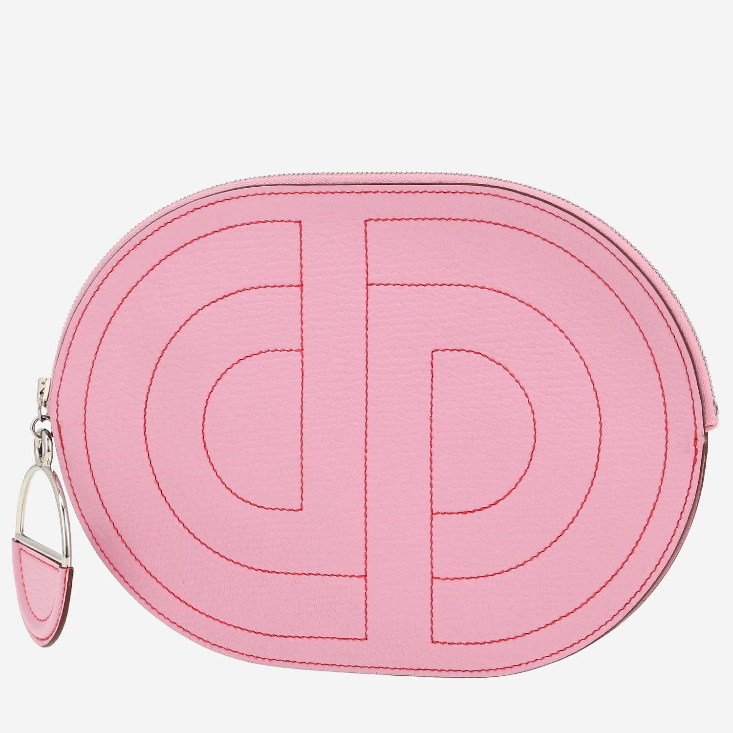 Hermès  In-The-Loop pouch  in Rose Confetti Mysore leather