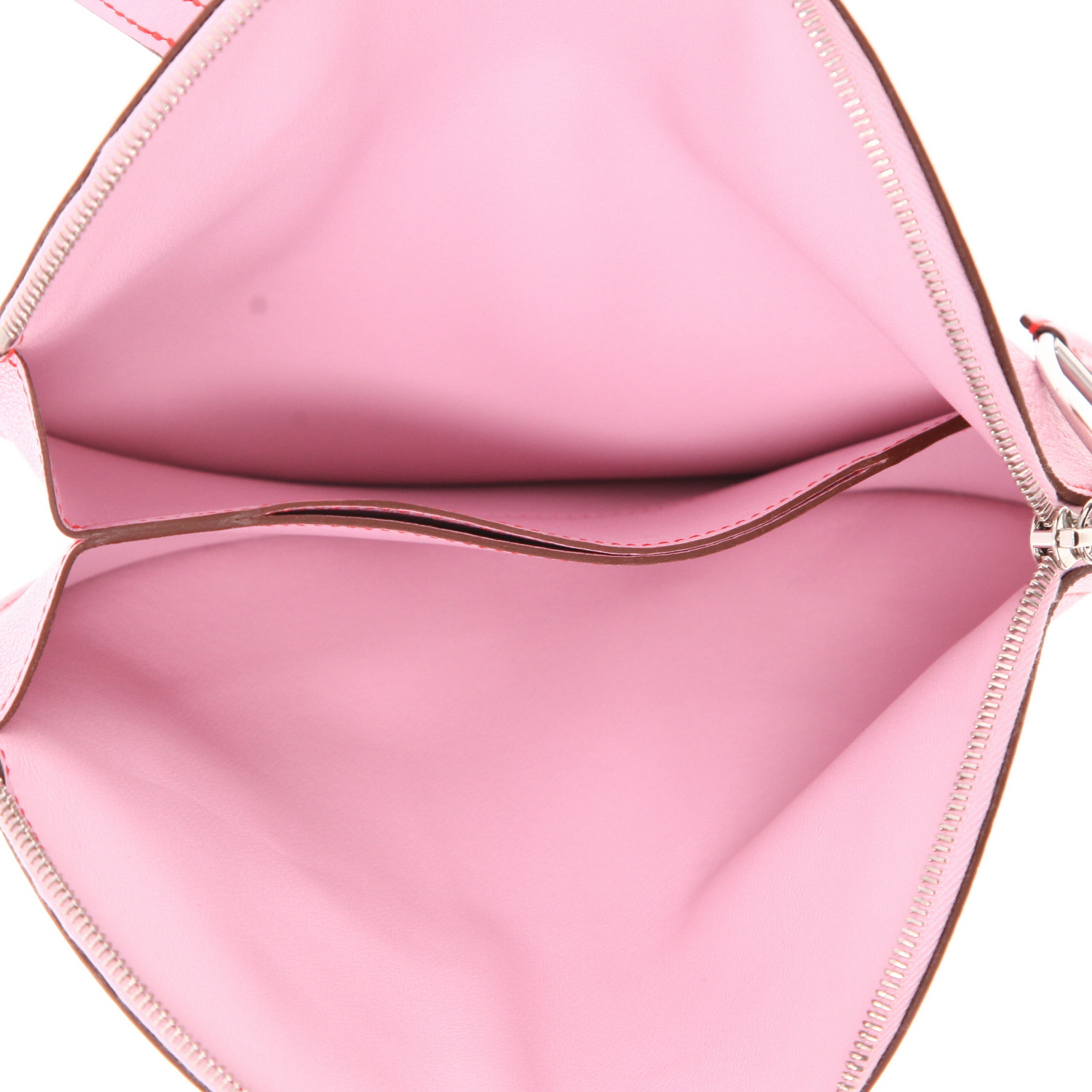 Pochette Hermès  In-The-Loop en cuir Mysore Rose Confetti - Detail D3