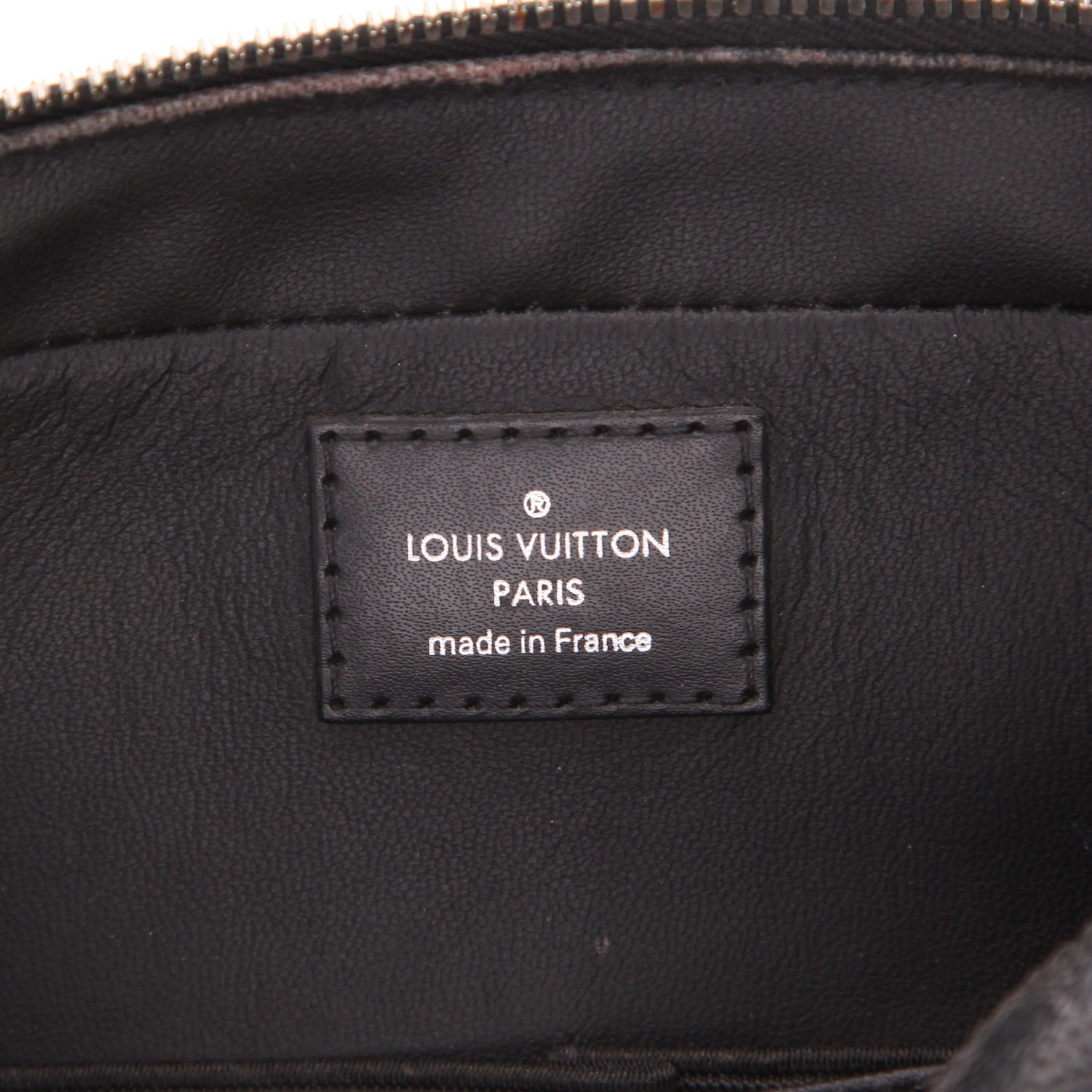 Trousse Louis Vuitton   en toile damier graphite - Detail D2