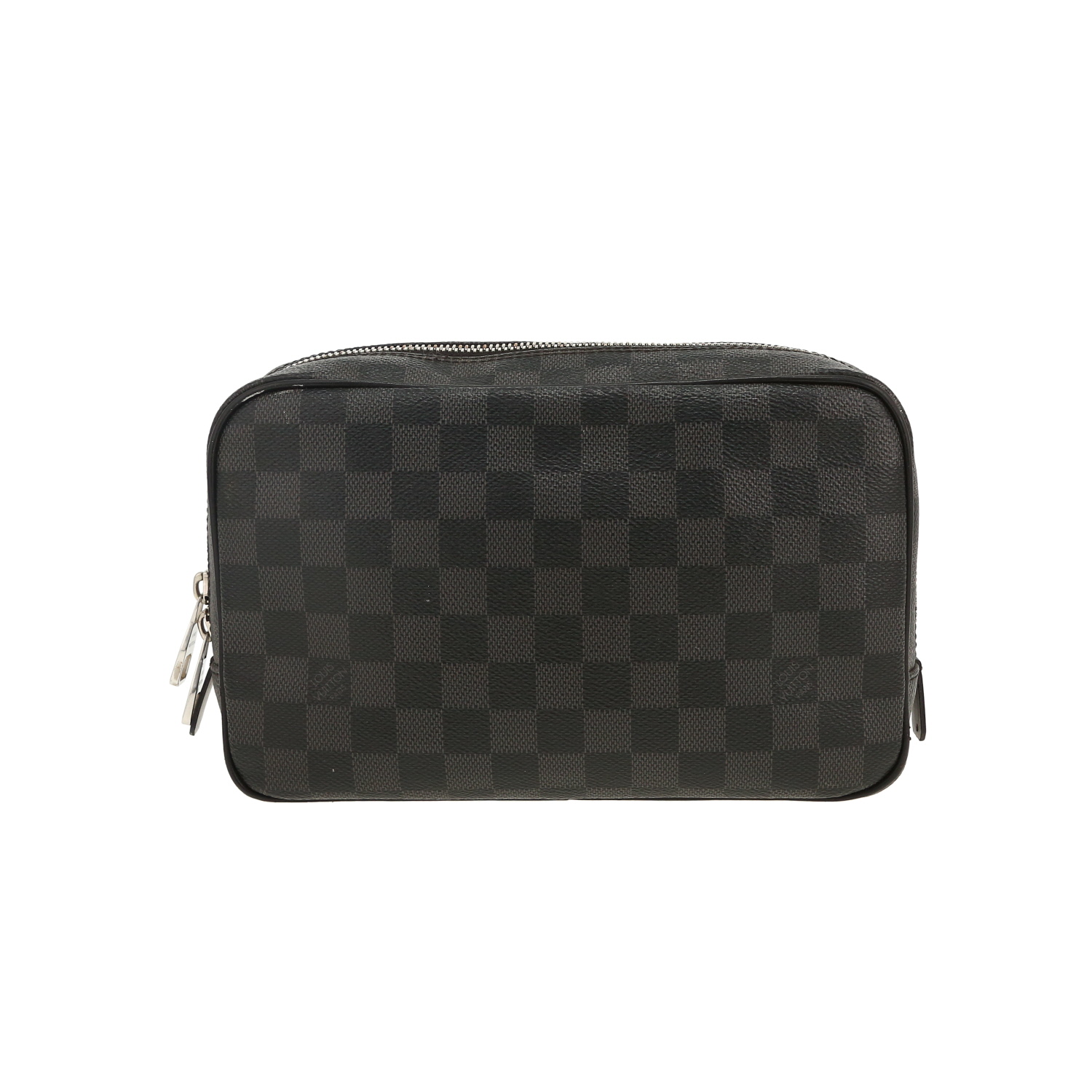 Trousse Louis Vuitton   in tela a scacchi - Detail D4