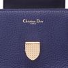 Sac à main Dior  Diorever en cuir bleu - Detail D2 thumbnail