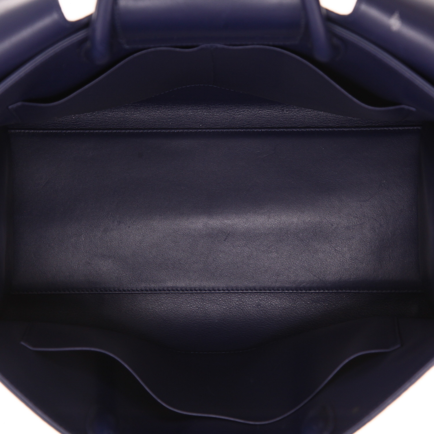 Sac à main Dior  Diorever en cuir bleu - Detail D3