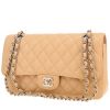 Chanel  Timeless Classic handbag  in beige quilted grained leather - 00pp thumbnail