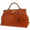 Bolso de mano Hermès  Kelly 40 cm en cuero Courchevel color oro - 00pp thumbnail
