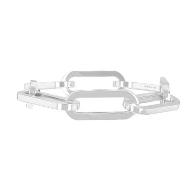 Bracciale Dinh Van Maillons taglia XL in argento
