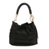 Dior   handbag  in black leather - Detail D4 thumbnail