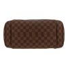 Louis Vuitton  Totally handbag  in ebene damier canvas  and brown leather - Detail D1 thumbnail