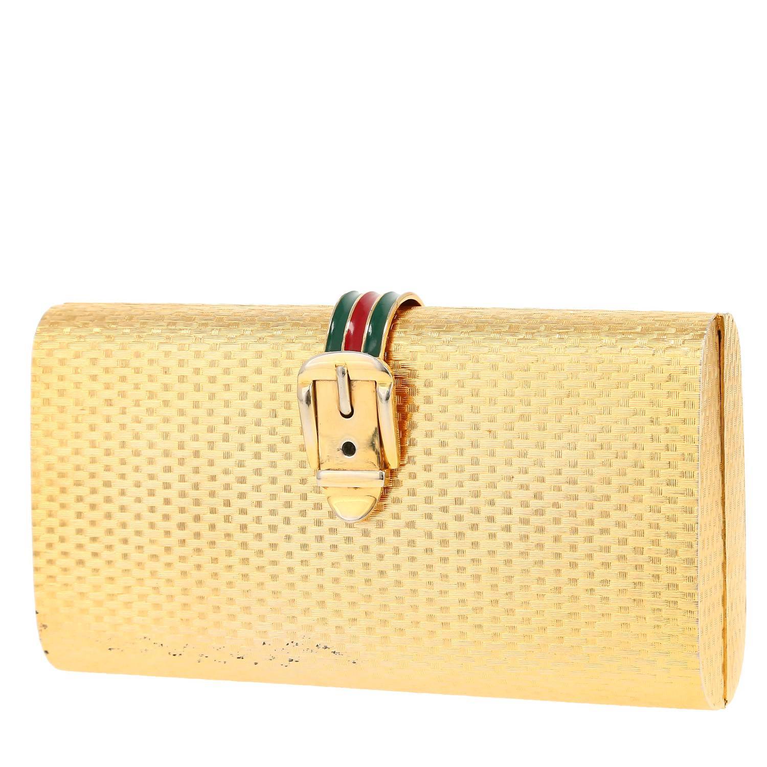 Bolso joya Gucci  Gucci Vintage en metal dorado - 00pp