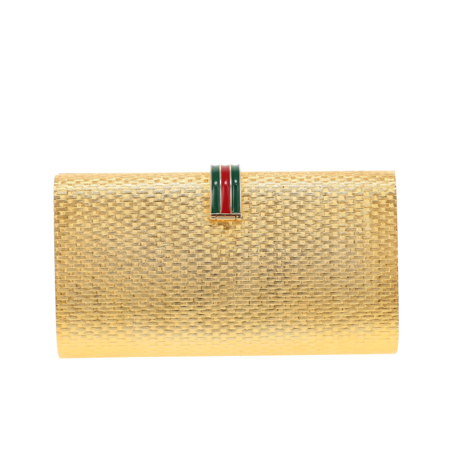 Bolso joya Gucci  Gucci Vintage en metal dorado - Detail D4