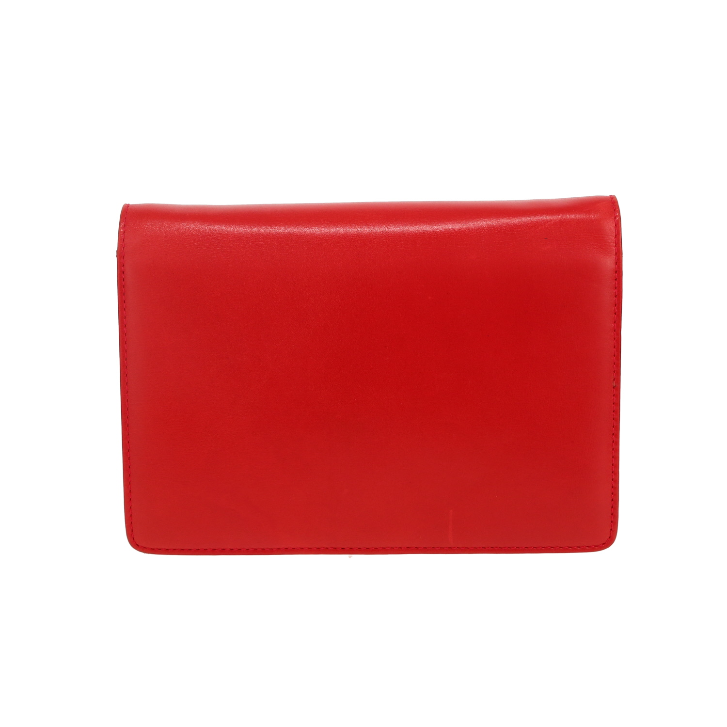 Gucci Gucci Vintage handbag in red leather - Detail D4