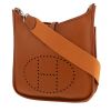 Bolso bandolera Hermès  Evelyne en cuero togo color oro - 00pp thumbnail