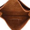 Bolso bandolera Hermès  Evelyne en cuero togo color oro - Detail D3 thumbnail