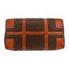 Celine  Vintage travel bag  in brown "Triomphe" canvas  and brown leather - Detail D1 thumbnail