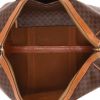 Celine  Vintage travel bag  in brown "Triomphe" canvas  and brown leather - Detail D3 thumbnail