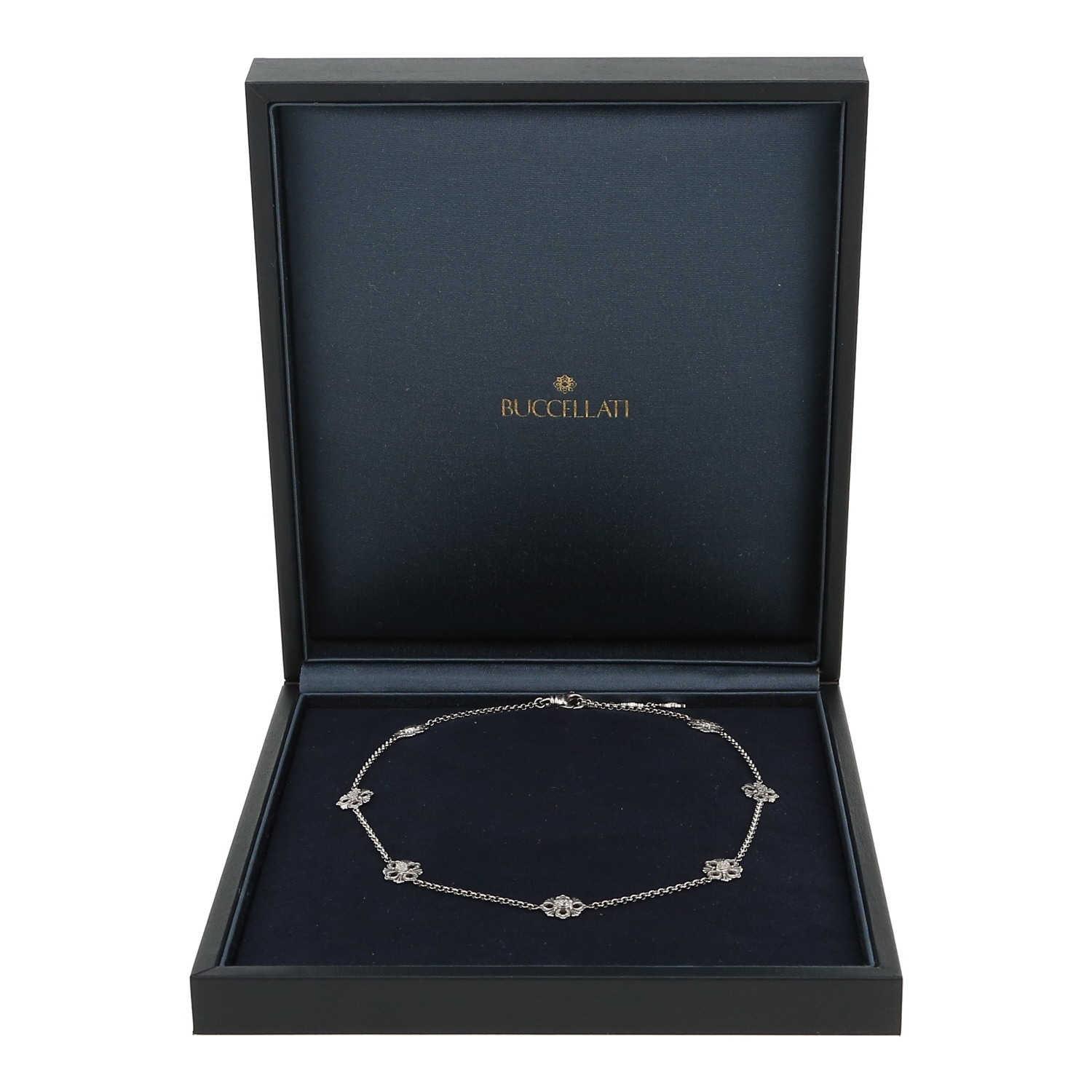 Collana Buccellati Opera Gold in oro bianco - Detail D2