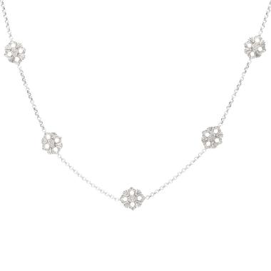 Collar Buccellati Opera Gold de oro blanco