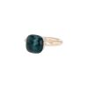 Pomellato Nudo Classic ring in pink gold, white gold and topaz - 00pp thumbnail