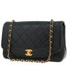 Borsa a tracolla Chanel  Diana in pelle trapuntata blu marino - 00pp thumbnail
