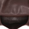 Sac bandoulière Hermès  Duffle en cuir Fjord marron - Detail D3 thumbnail