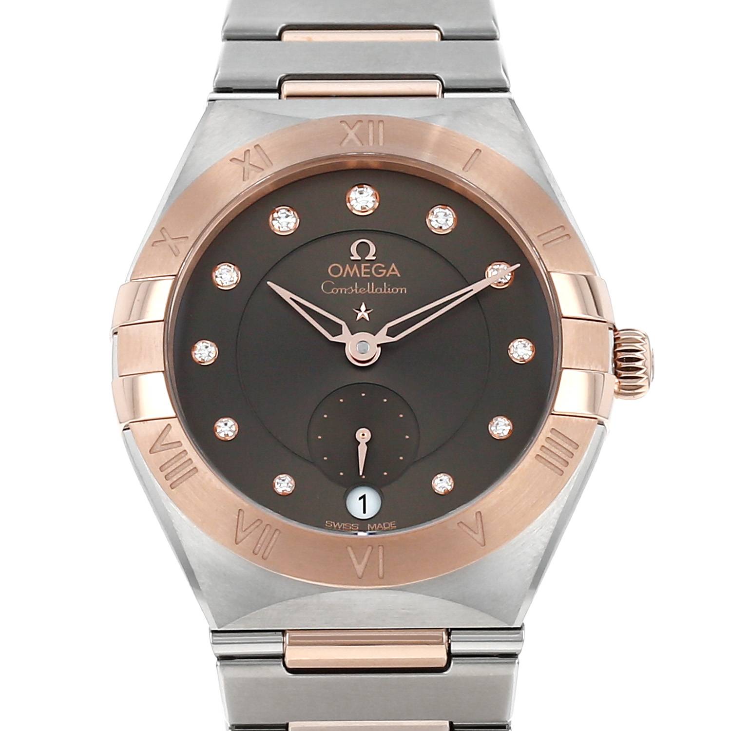 Reloj Omega Constellation de oro y acero Ref: Omega - 13120342063001  Circa 2024