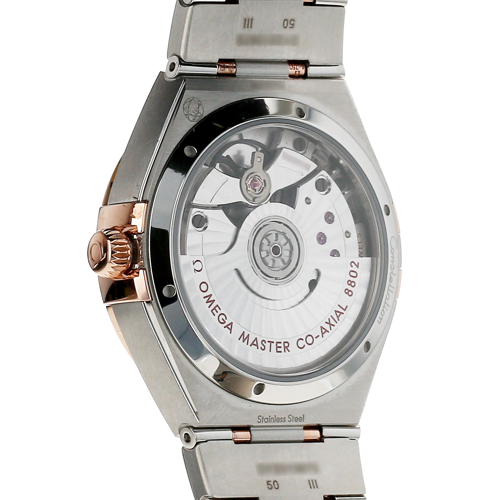 Montre Omega Constellation en or et acier Ref: Omega - 13120342063001  Vers 2024 - Detail D3