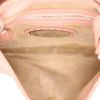 Fendi  Selleria handbag  in pink grained leather - Detail D3 thumbnail