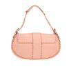 Fendi  Selleria handbag  in pink grained leather - Detail D4 thumbnail