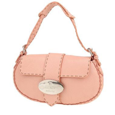Borsa Fendi  Selleria in pelle martellata rosa