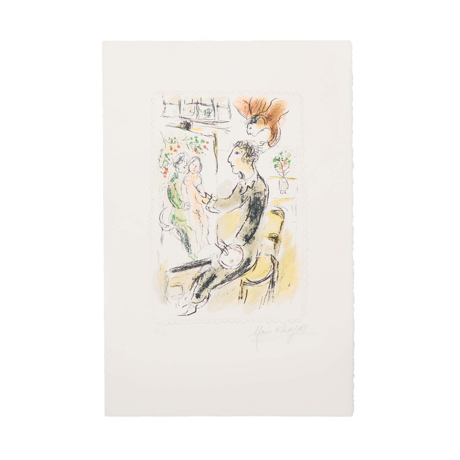 Le Peintre bleu - 1980
