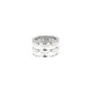 Flexible Chanel Ultra large model ring in white gold and ceramic - 360 thumbnail