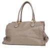 Sac à main Fendi   en cuir grainé argenté - 00pp thumbnail