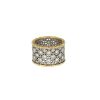 Bague Buccellati Scacchi en or blanc, or jaune et diamants - 360 thumbnail