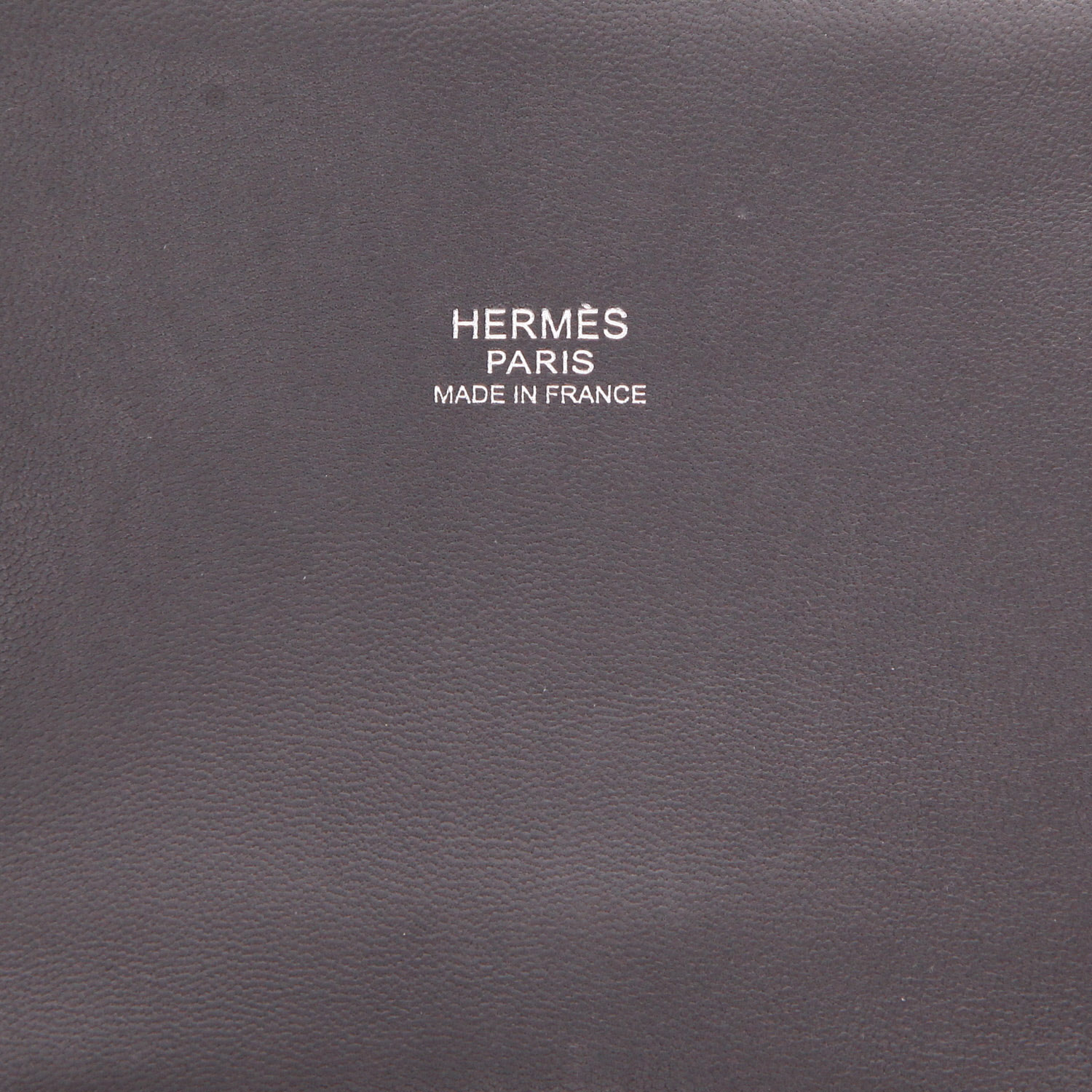 Bolso de mano Hermès  Bolide 31 cm en cuero togo Gris Meyer - Detail D2