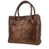 Sac cabas Chanel  Executive en python bronze - 00pp thumbnail