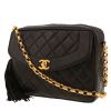 Chanel   shoulder bag  in black quilted leather - 00pp thumbnail