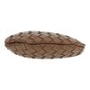 Bottega Veneta  Sardine small model  shoulder bag  in brown intrecciato leather - Detail D1 thumbnail