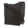 Celine  Sac Sangle handbag  in grey grained leather - 00pp thumbnail
