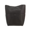 Sac à main Celine  Sac Sangle en cuir grainé gris - 360 thumbnail