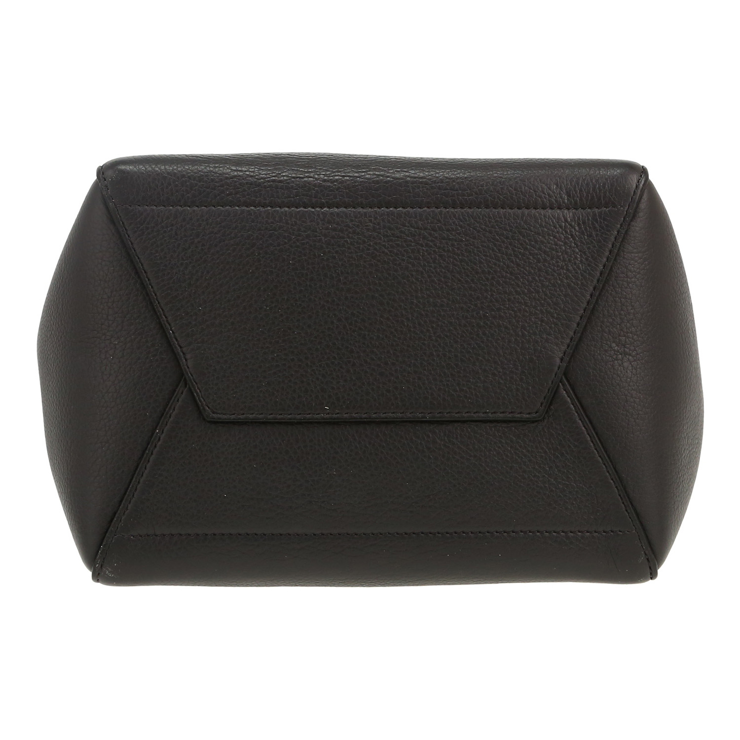 Celine  Sac Sangle handbag  in grey grained leather - Detail D1