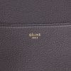 Celine  Sac Sangle handbag  in grey grained leather - Detail D2 thumbnail