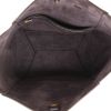 Sac à main Celine  Sac Sangle en cuir grainé gris - Detail D3 thumbnail