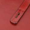 Hermès  Kelly 32 cm handbag  in red H box leather - Detail D4 thumbnail