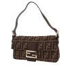 Sac à main Fendi  Baguette en toile siglée marron et cuir marron - 00pp thumbnail